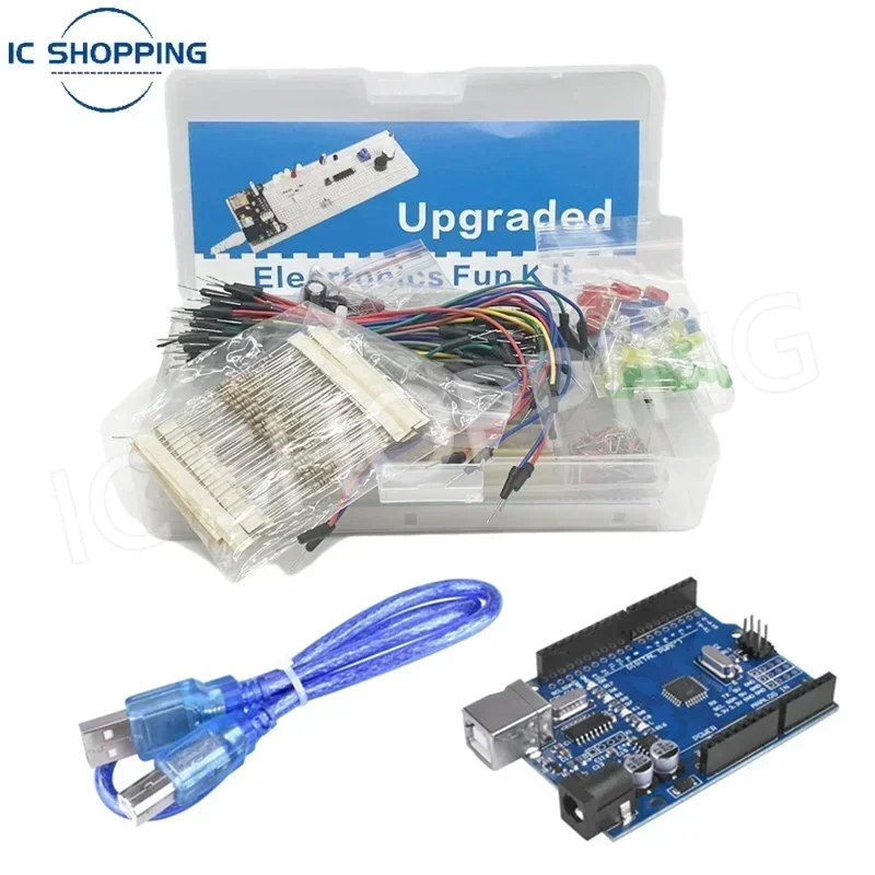 DIY-Elektronik-Starterkit - für Arduino UNO R3, inklusive (830 Stück) – Bild 2