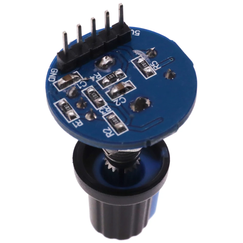 360 Grad Drehgeber modul Dreh potentiometer Analog knopf modul – Bild 3