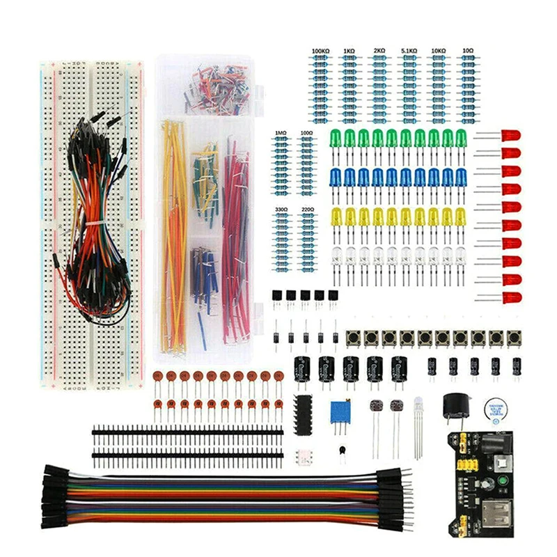 DIY Starter Electronic Kit 830 Verbindungspunkte Steckbrett – Bild 2