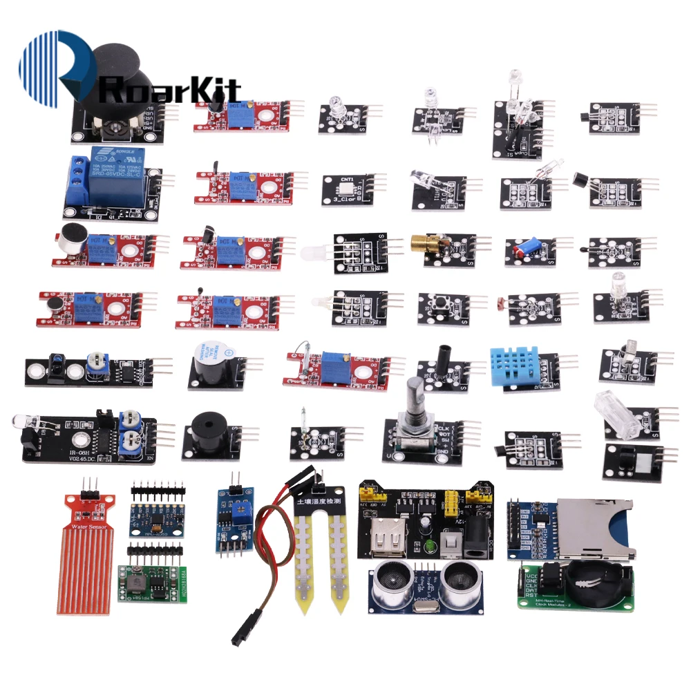 45 in 1 Sensor module für Arduino Starter Kit besser als 37 in 1 – Bild 2