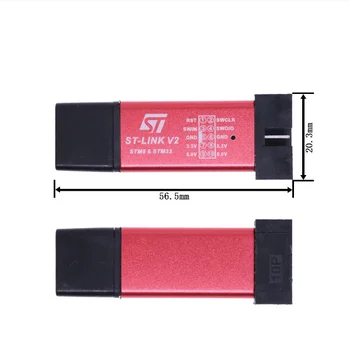 ST-Link V2 stlink mini STM8 STM32 ST LINK USB-Buchsen-Emulator Download-Programmiermodul