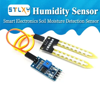 Javino Bodenfeuchtemessgerät Erkennungsmodul für Arduino Entwicklungsboard DIY Roboter Smart Car