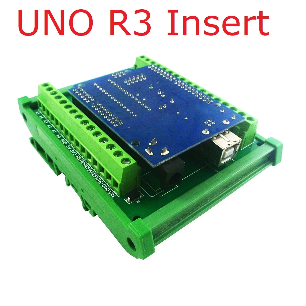 Arduino Für UNO R3 Für DIN-Schienenmontage Schraubklemmen-Adaptermodul – Bild 2