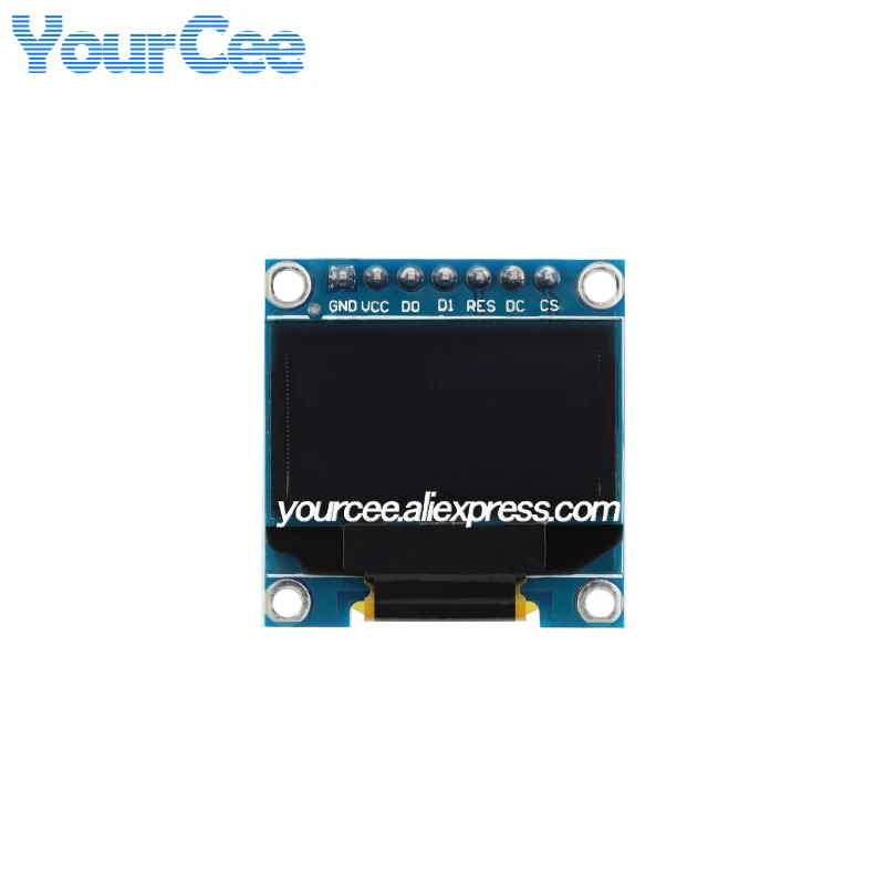 0,96 Zoll OLED-LCD-Bildschirm-Anzeigemodul 0,96 Zoll Blau Weiß 128*64 – Bild 4