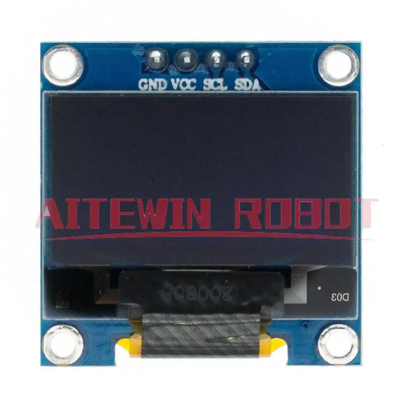 0,96 Zoll IIC Seriell 4pin SSD1306 Weiß/Blau/Gelb Blau OLED Display – Bild 2