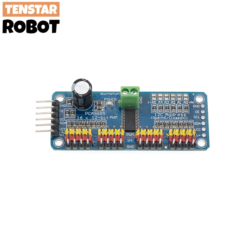 PCA9685PW 16 Kanal 12-Bit PWM Servo Shield Treiber I2C Schnittstelle – Bild 3