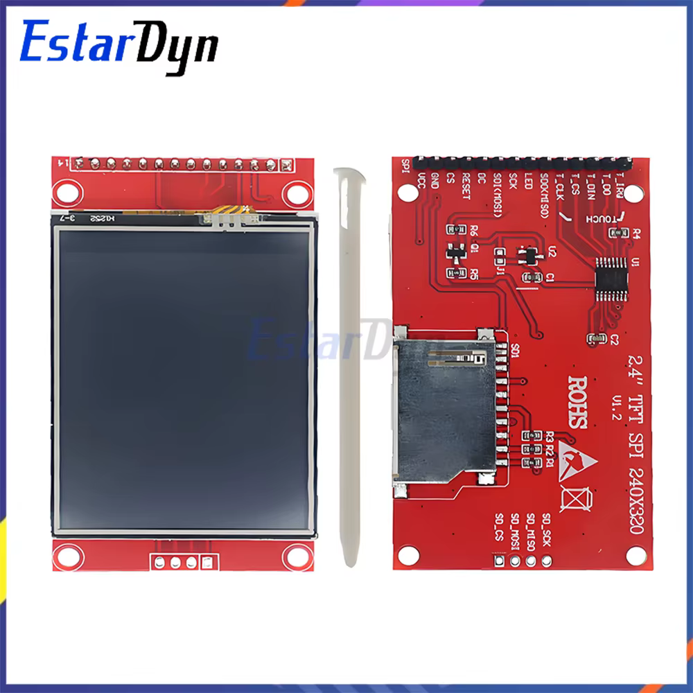 2,4/2,8 Zoll SPI TFT LCD Touchscreen ILI9341 240x320 Anzeigemodul – Bild 2