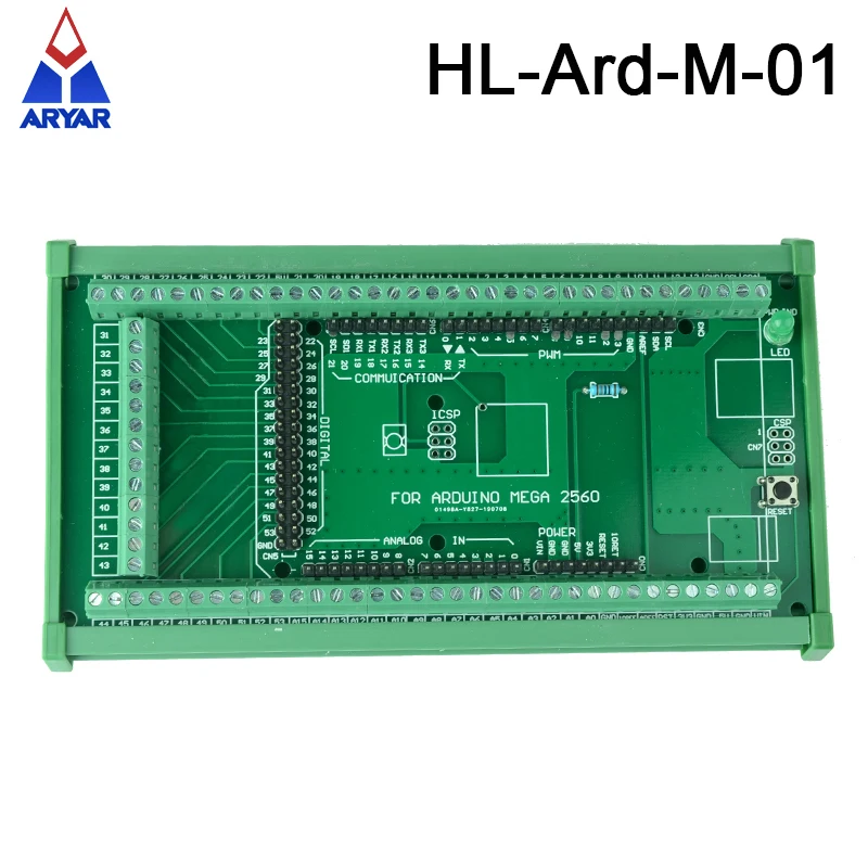 DIN-Schienenmontage-Schraubklemmenadaptermodul, für MEGA-2560 R3 – Bild 2