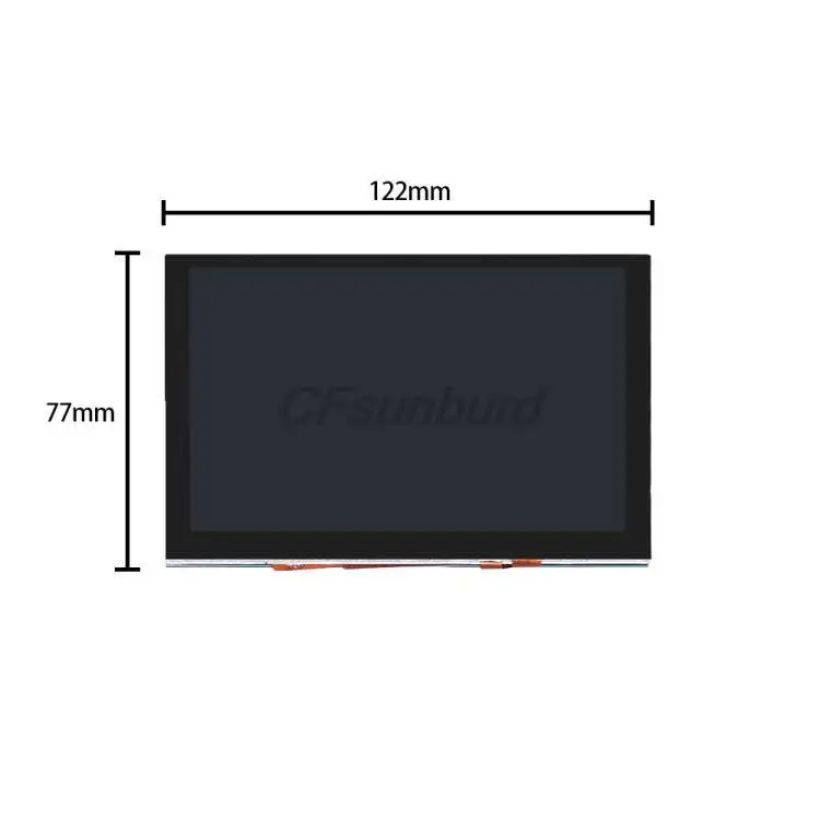 5.0 "5,0 inch 800*480 MIPI IPS TFT DSI Multi-Touch Kapazitive Touch – Bild 2