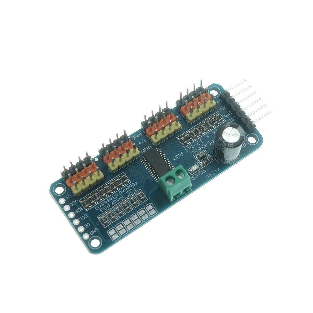 PCA9685PW 16-Kanal 12-Bit PWM Servo Shield Treiber I2C Schnittstelle – Bild 5