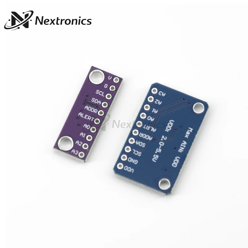 ADS1115 16 Bit I2C ADC 4-Kanal-Analog-zu-Digital-Wandlermodul PGA – Bild 4