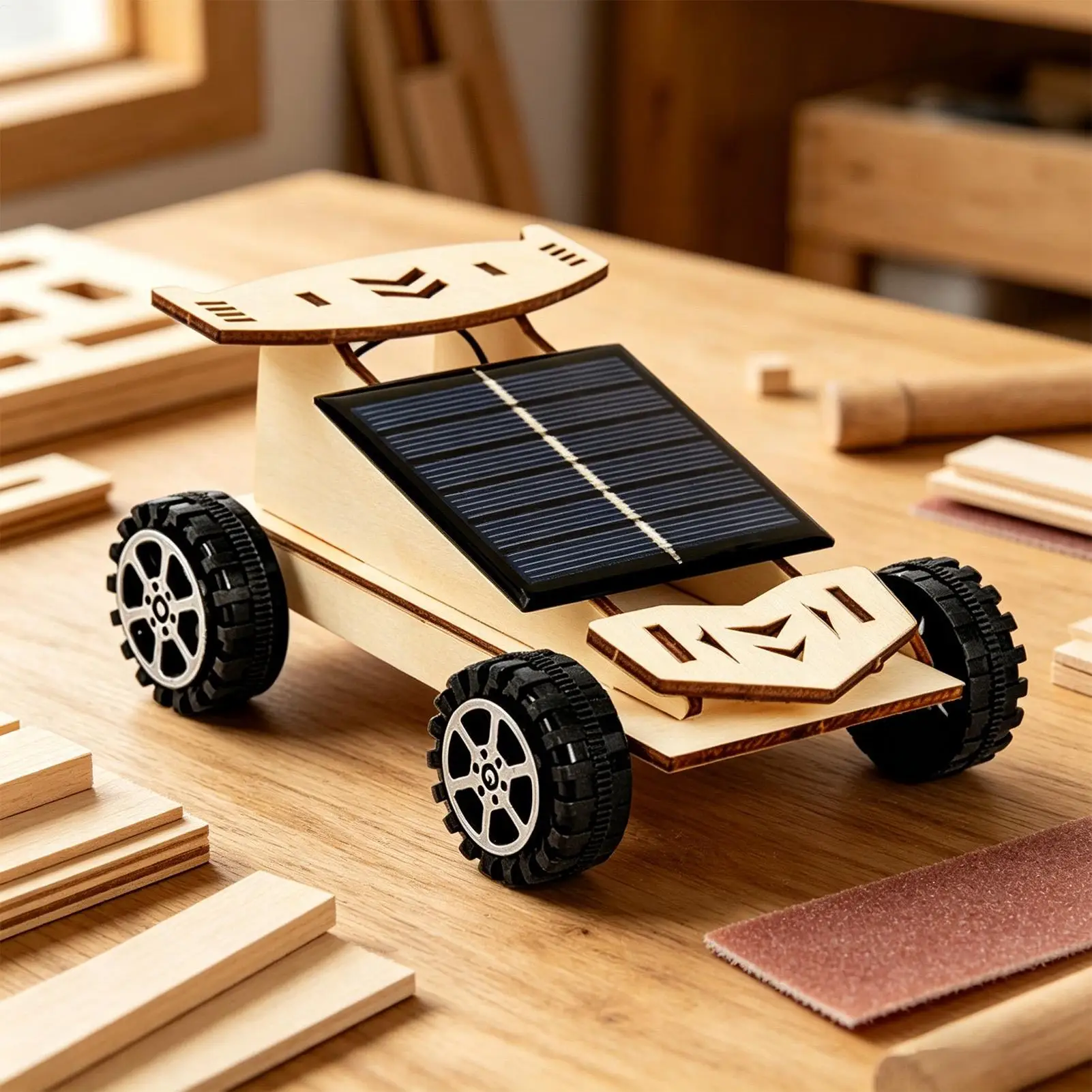 Solarbetriebener STEM-Lernwagen-Bausatz – Bild 4