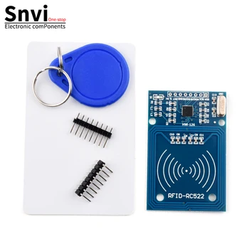 Snvi RFID-Modul RC522 Kits 13,56 MHz 6 cm mit Tags SPI Write & Read für Arduino
