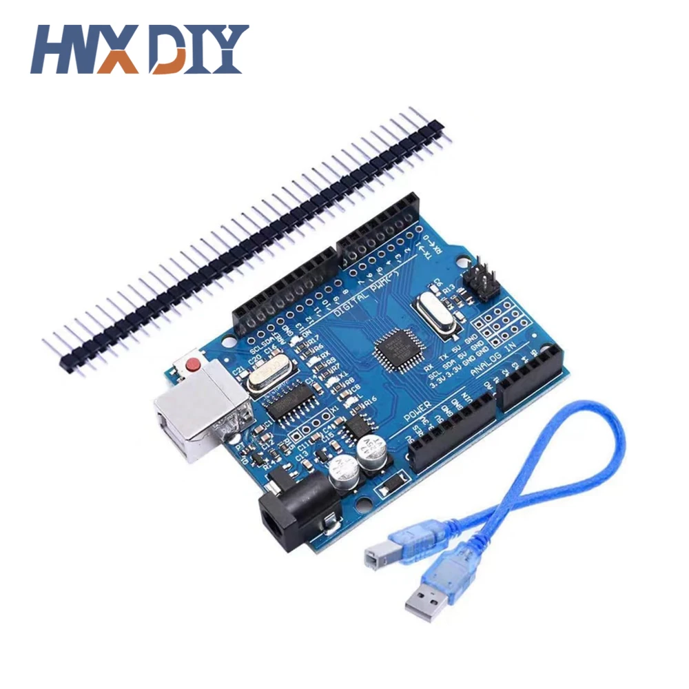 UNO R3 CH340G MEGA328P Chip UNO R3 mit USB-KABEL ATMEGA328P-AU – Bild 3