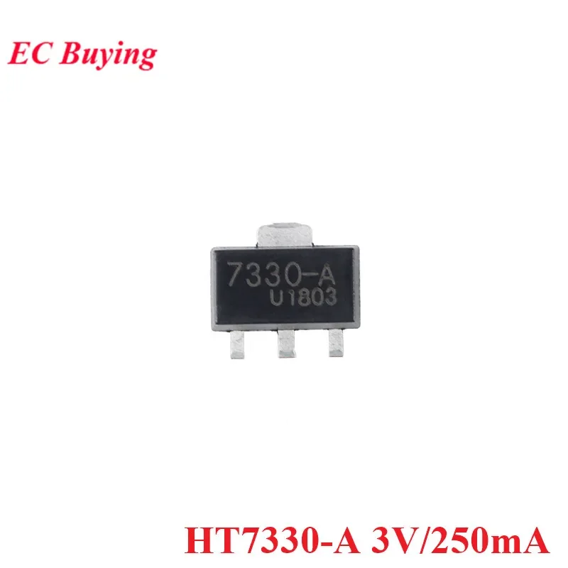 HT7330 HT7333 HT7350 HT7350-A HT7333-A HT7330-A SOT-89 (10 Stück) – Bild 2