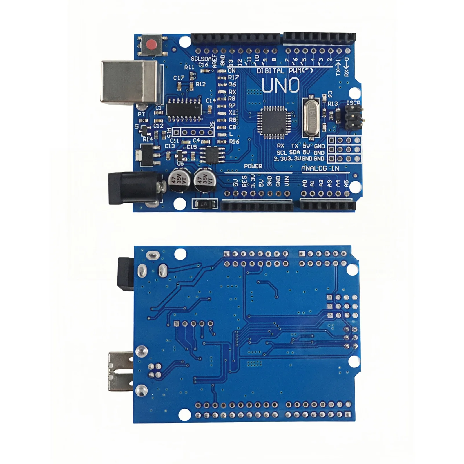 UN0 R3 Entwicklungsboard ATmega328P CH340 CH340G für Arduino UNO R3 – Bild 2