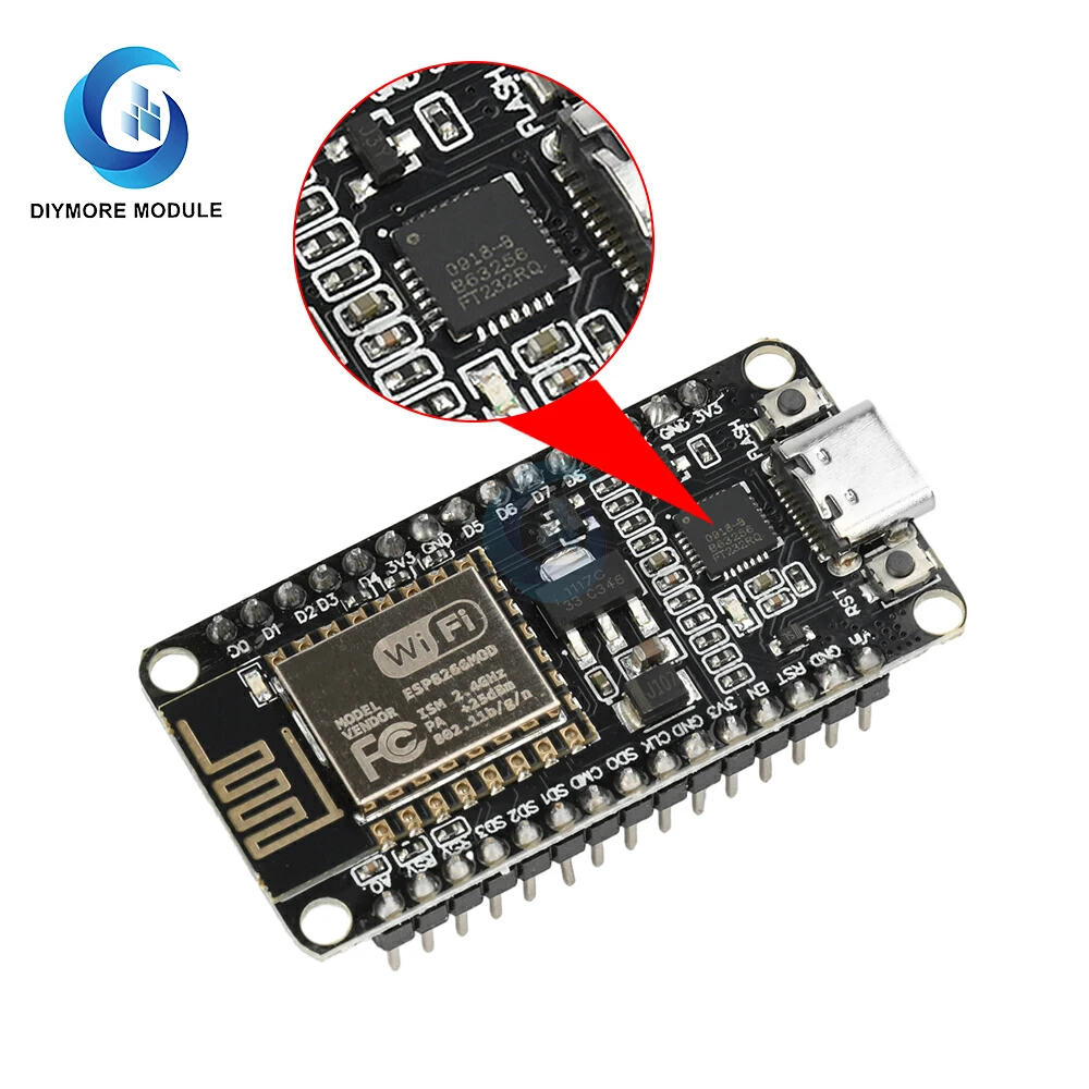 ESP8266 NodeMCU Lua V3 FT232 ESP-12E Entwicklungsboard Open Source – Bild 2