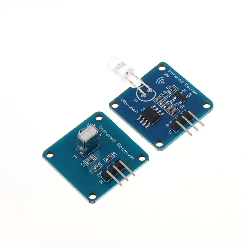 IR-Sender-Empfänger-Modul-Kit 38KHz, Infrarot-Emitter-Sensor-Paar – Bild 3