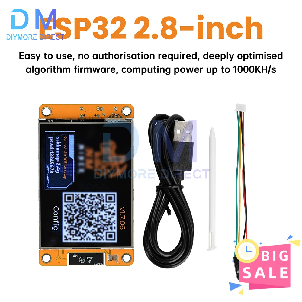 ESP32 2,8-Zoll OLED-Display Entwicklungsboard ESP32-2432S028 – Bild 3