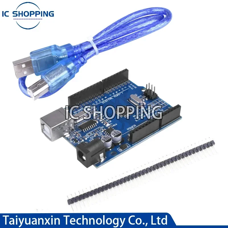 UNO R3 MEGA328P SMD ATMEGA16U2 UNO R3 ATMEGA328 CH340G Chip 16Mhz – Bild 3