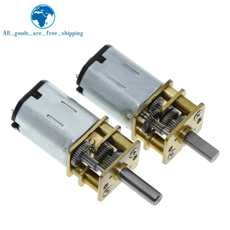 TZT DC 6V 30RPM 200RPM N20 Mini Micro Metall Getriebe Motor – Bild 5