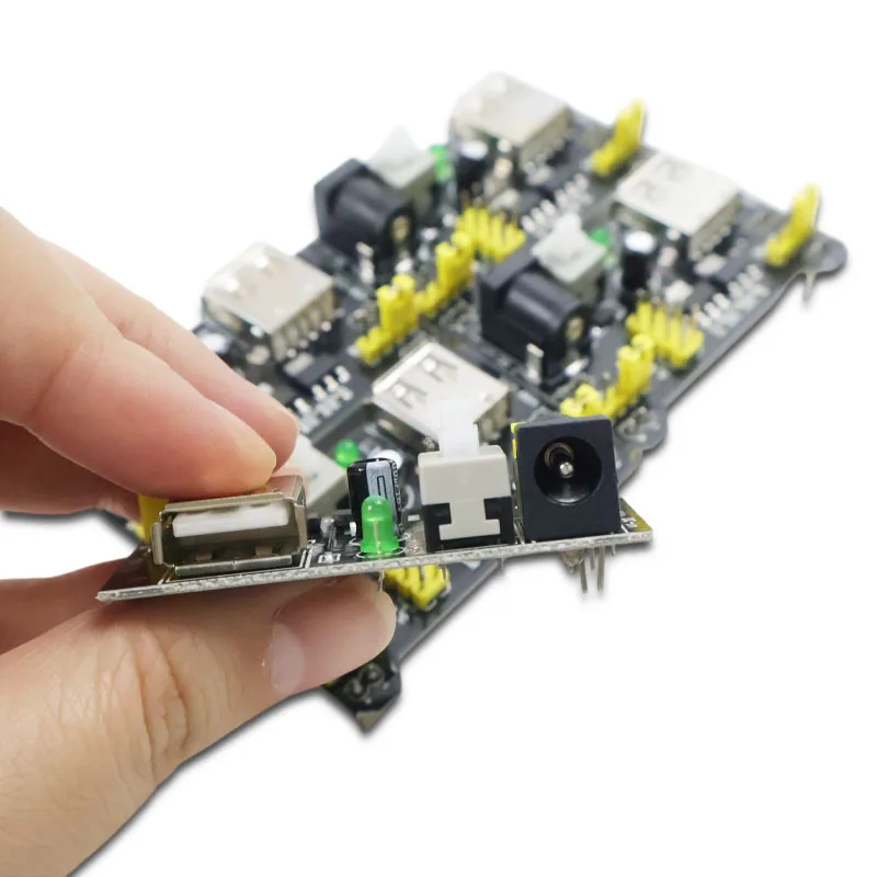 MB102 3,3 V 5 V MB102 Breadboard-Stromversorgungsmodul DC 6,5-12 V USB – Bild 4