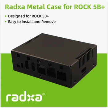 Radxa Metallgehäuse für ROCK 5B+, Vollmetallgehäuse