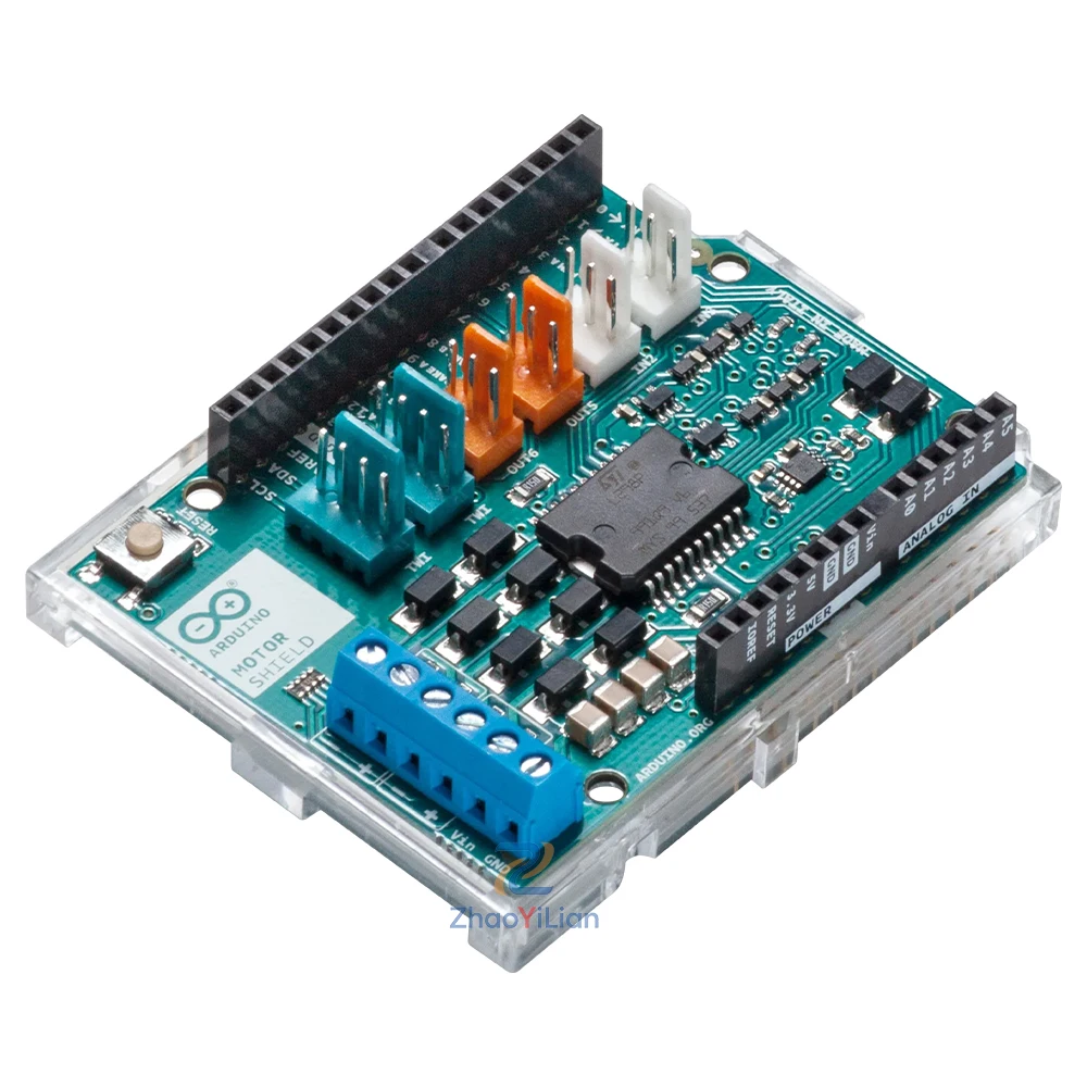 Motor Shield Rev3 Dual-Channel-Motorsteuerungsmodul, kompatibel – Bild 3