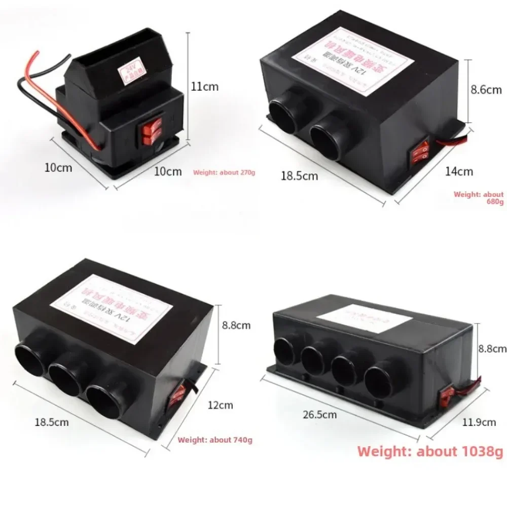 Leistungsstarke 400 1000 W Auto Heizung Lüfter 12 V 24 V – Bild 6
