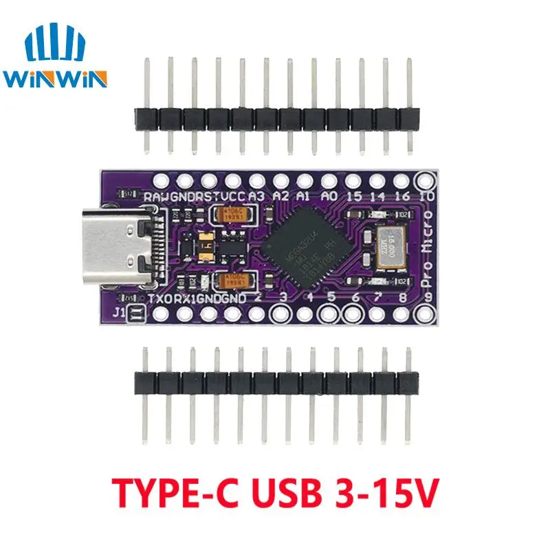Pro Micro ATMEGA32U4 5V/16MHZ Modul Mit dem Bootloader für Arduino – Bild 5
