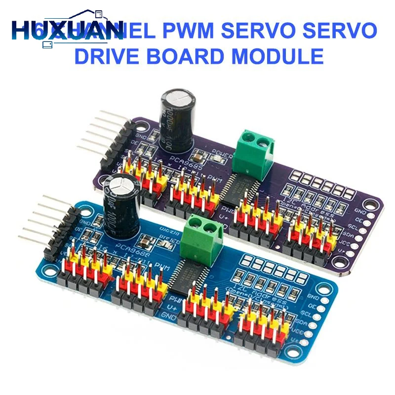 16-Kanal-PWM-Servo-Antriebsplatine Roboter-Controller – Bild 4