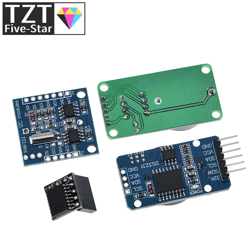 DS3231 AT24C32 IIC Modul DS1302 Präzision Uhr Modul DS1307 Speicher – Bild 5