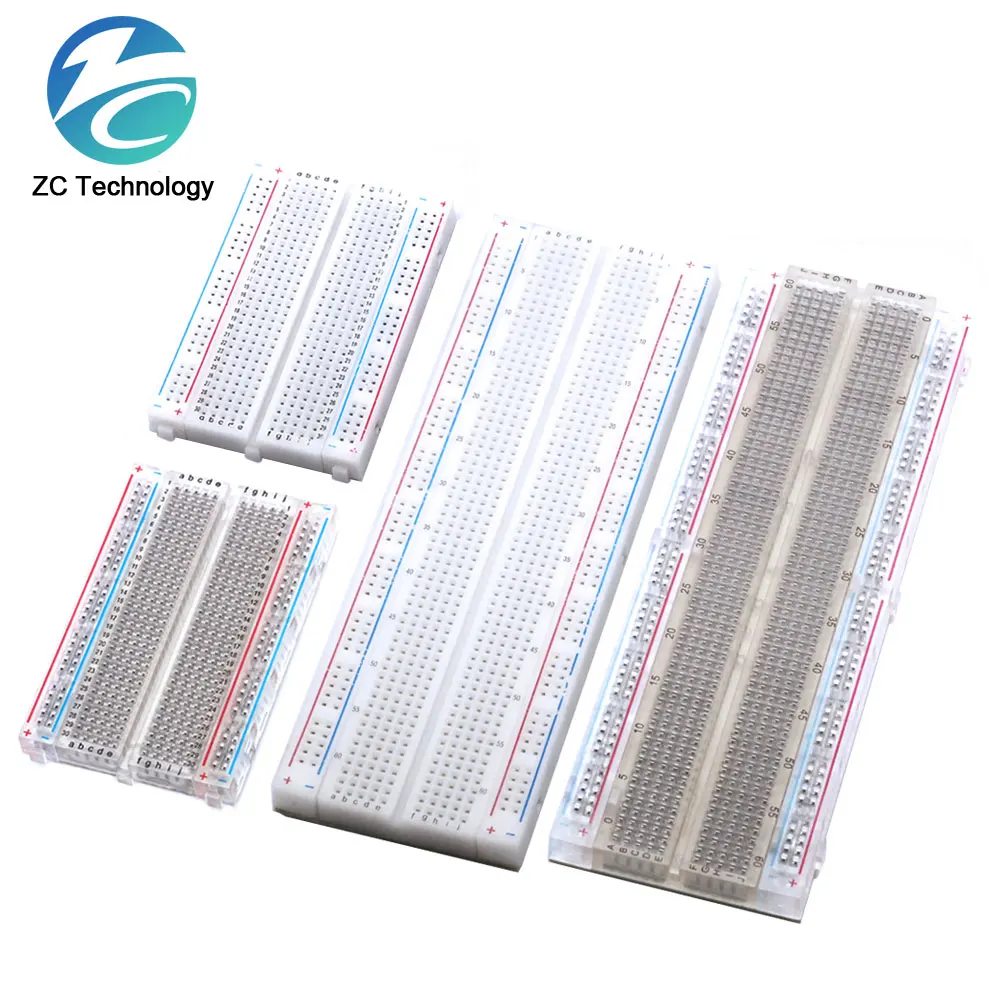 400 punkte Breadboard 830 punkte Breadboard MB-102 Solderless PCB test Board 400 Loch Breadboard MB102 Test