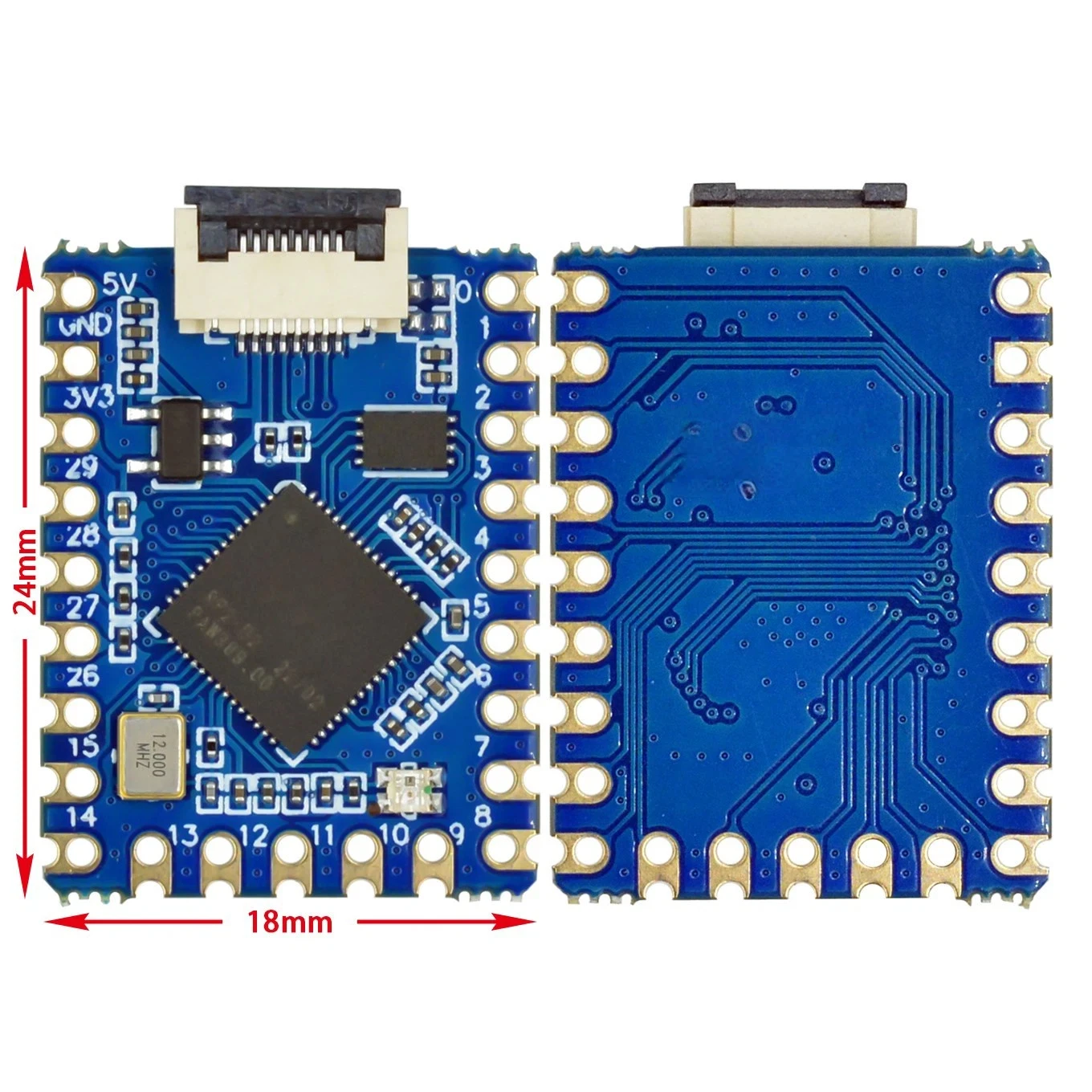 RP2040-Tiny Development Board Modul RP2040 NULL Raspberry Pi PICO USB – Bild 2