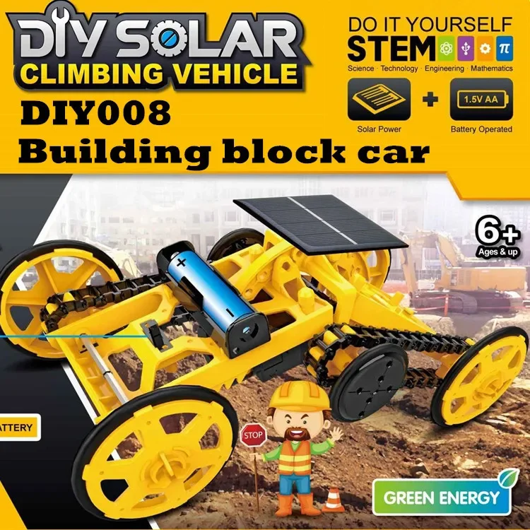 Solar Spielzeug Neuartige Kinder Spielzeug Montieren Kit DIY Robotic – Bild 3