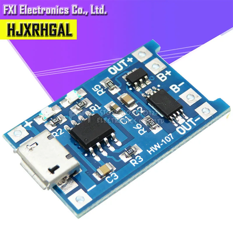 Micro USB 5V 1A 18650 TP4056 Lithium-Ladegerät Modul Lade (5 Stück) – Bild 5