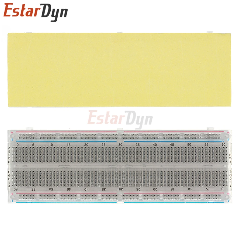 Estardyn 400-Punkte-Steckbrett 830-Punkte-Steckbrett MB-102 Lötfreies – Bild 4