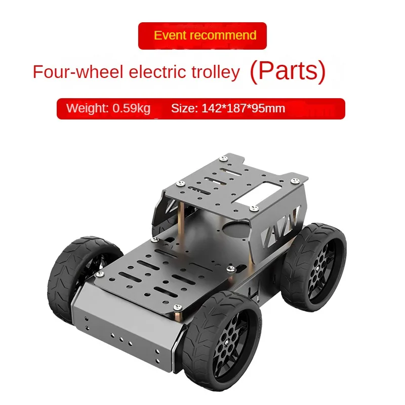 4WD reguläres/Mecanum Rad Chassis mit tt Motor Aluminium legierung Rahmen Smart Car für Arduino Roboter DIY