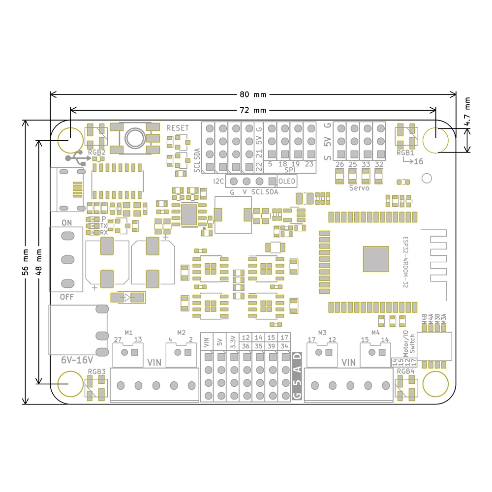 ESP32-Entwicklungsplatine 2,4 G Wireless WiFi + Bluetooth 2-in-1 – Bild 4