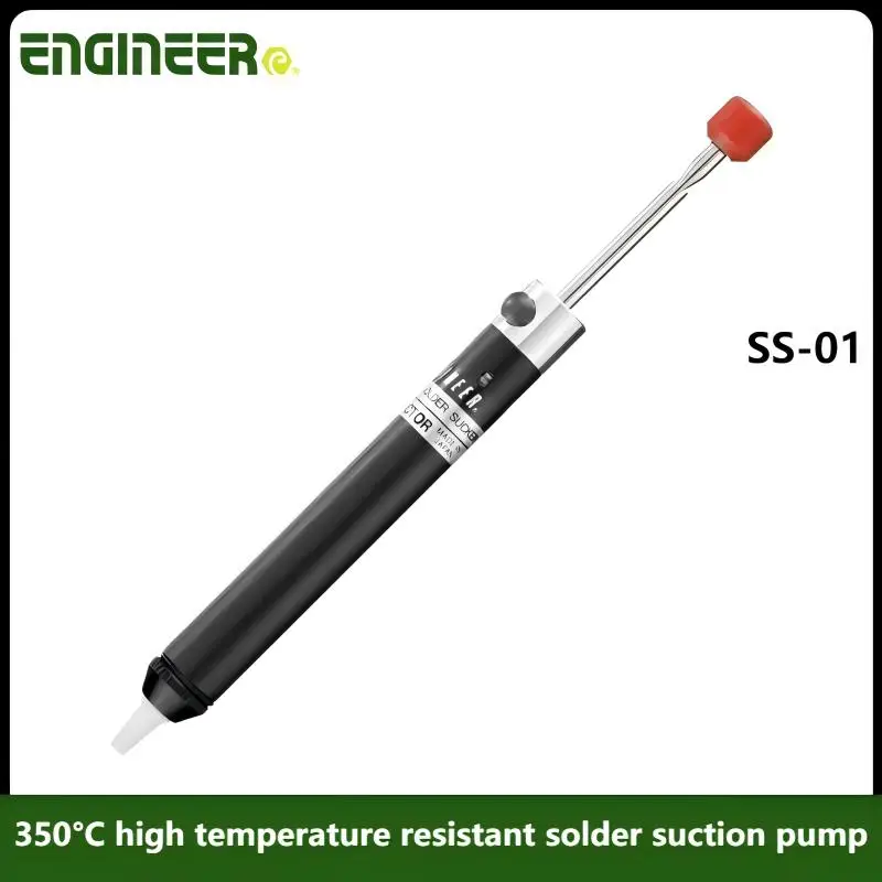 JIS ENGINEER SS-01/SS-03 Entlötpumpe: 350 ° C Hitzebeständig, leistungsstarke Saugkraft! Schnelle