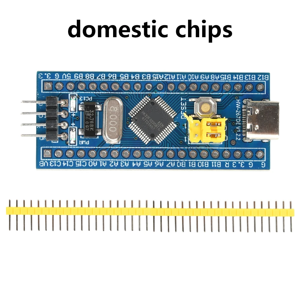 STM32F103C8T6 Mikrocontroller-Entwicklungsplatine, minimale Systemplatine, Lernkernplatine