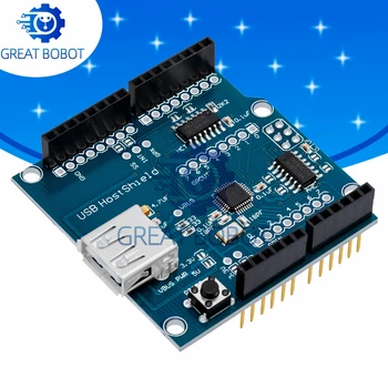 USB Host Shield 2.0 für Arduino: Kompatibel mit UNO/MEGA für Android ADK - DIY elektronisches