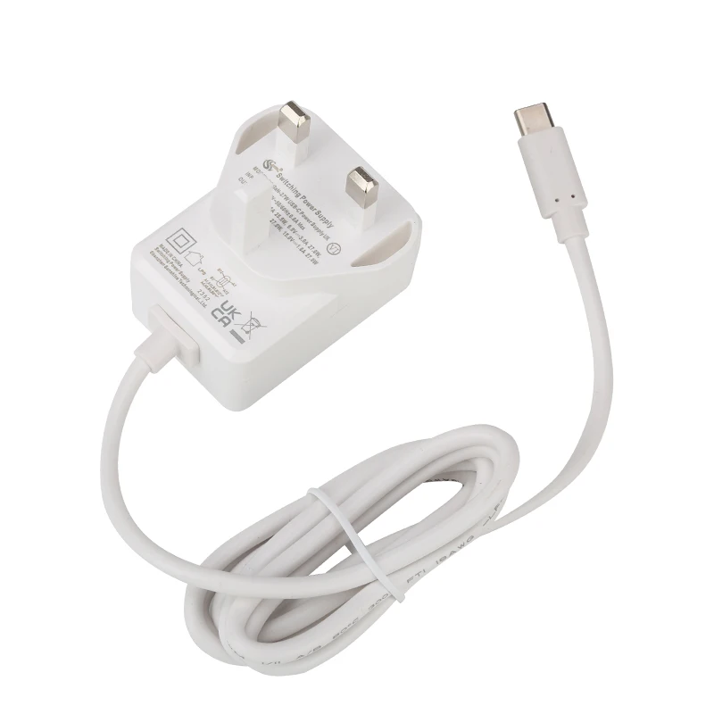 27W USB Typ-C Netzteil 5,1V 5A Kompatibel mit PD-Ladung EU US UK – Bild 6