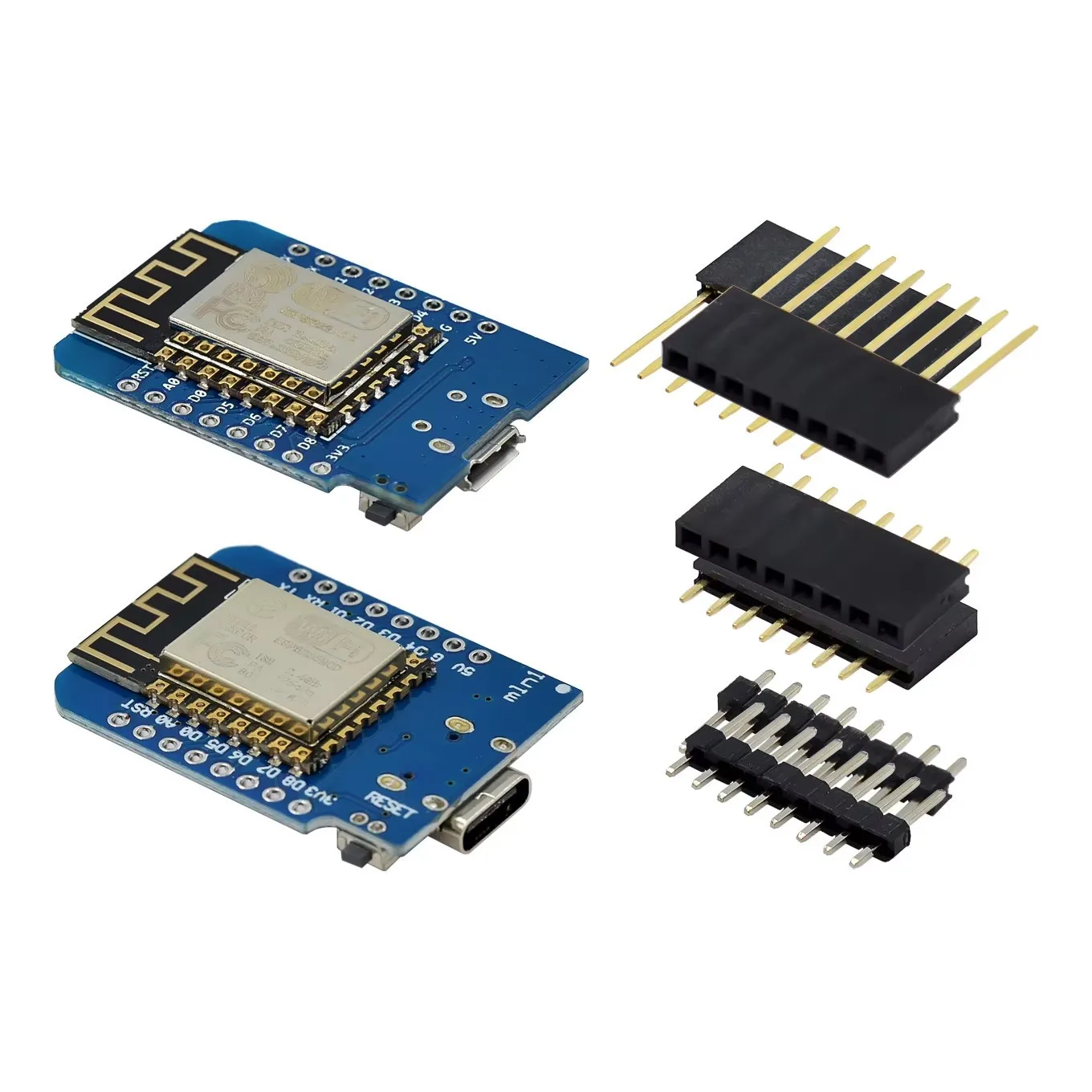 ESP8266 ESP-12F MINI D1 NodeMCU Entwicklungsboard TYPE-C USB CH340C – Bild 6