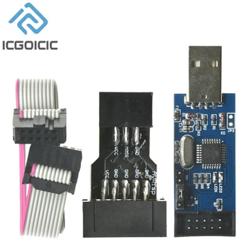 USBASP AVRISP AVR Programmierer AVR ISP USB ASP ATMEGA8 ATMEGA128 Unterstützung Win7 64 Board