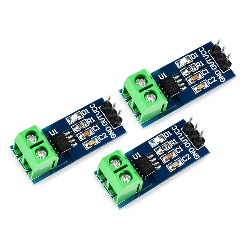 Snvi ACS712 5A 20A 30A Range Hall-Stromsensormodul ACS712-30A – Bild 6