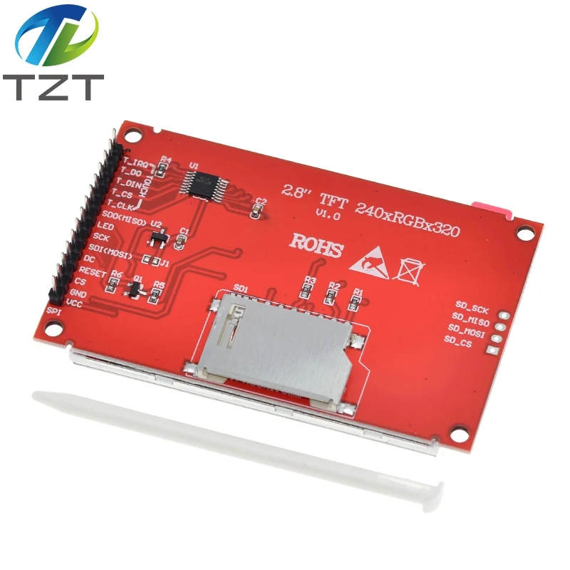 240x320 2,8" SPI TFT LCD Touch Panel Serielles Portmodul mit PBC – Bild 5