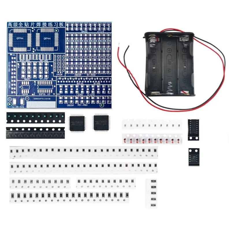 SMD/SMT-Komponenten, Lötübungsbrett, elektronische Kits, Übungsset – Bild 5