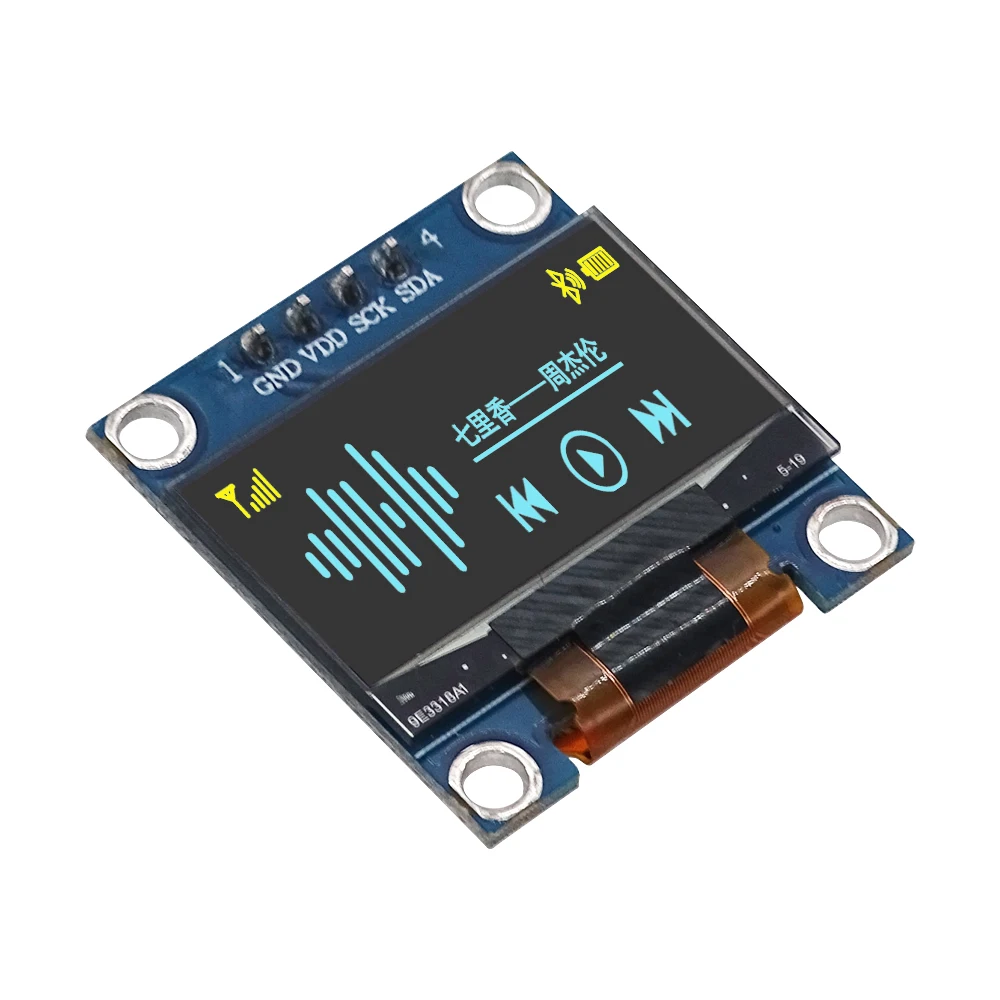 0,96 Zoll oled Display-Modul ssd1306 i2c iic spi seriell x 64 lcd – Bild 4