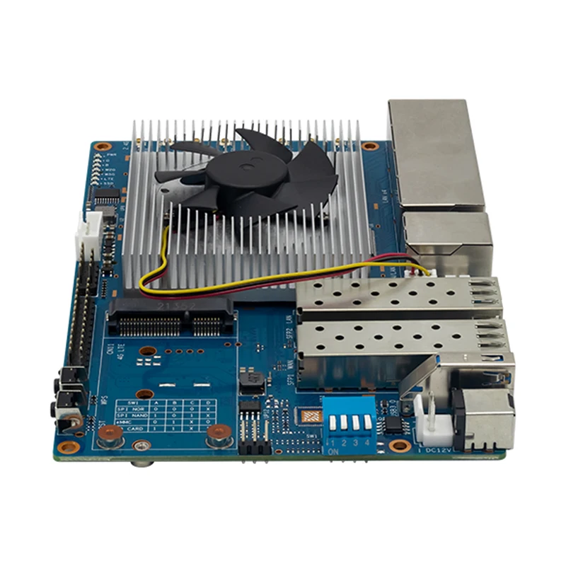 Lüfter für Banana Pi BPI-R3 Aluminium-Kühlkörper für Banana Pi R3 – Bild 3